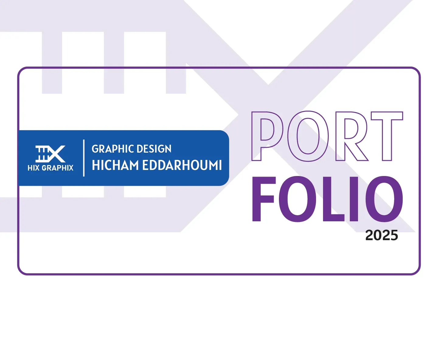 Graphic Design Portfolio Showcase